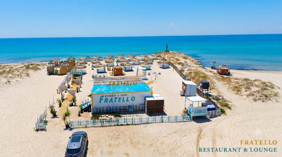 Vue de la plage FRATELLO